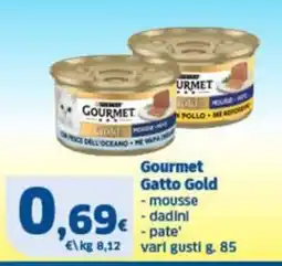 Sigma Superstore Gourmet Gatto Gold offerta