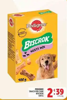 Deco Supermercati Pedigree Biscrok Multi Mix offerta