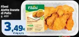 Il Punto Sigma Fileni Alette Dorate di Pollo offerta