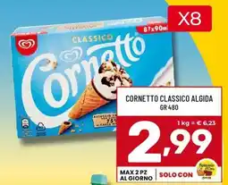 Il Centesimo Cornetto Classico Algida offerta