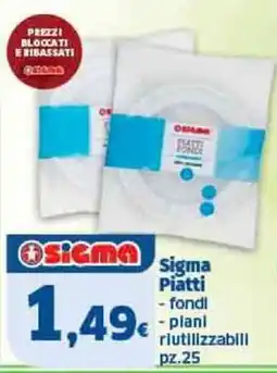 Il Punto Sigma Sigma Piatti offerta