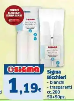 Il Punto Sigma Sigma Bicchieri offerta