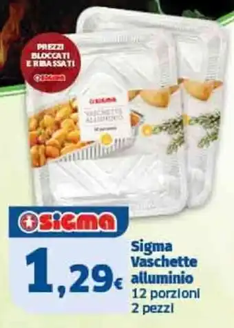 Sigma Vaschette alluminio