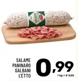 Il Centesimo Salame Paninaro Galbani L'Etto offerta