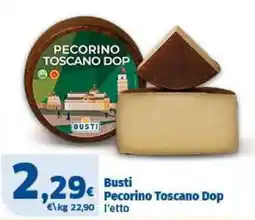 Il Punto Sigma Busti Pecorino Toscano Dop offerta