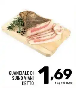 Il Centesimo Guanciale di suino Viani offerta