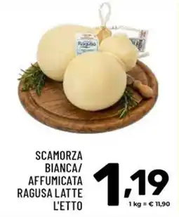 Il Centesimo Scamorza bianca affumicata ragusa latte l'etto offerta