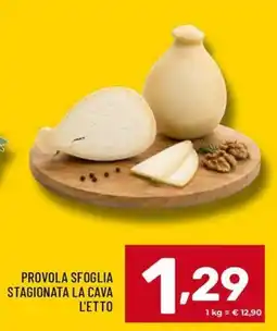 Il Centesimo Provolasfoglia stagionata la cava l'etto offerta