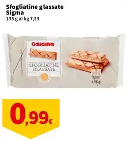 Ok Sigma Sfogliatine glassate Sigma offerta