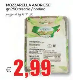 SuperOne Mozzarella andrieese offerta