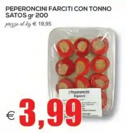 SuperOne Peperoncini ripieni offerta