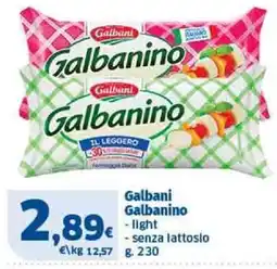 Il Punto Sigma Galbani Galbanino - light - senza lattosio offerta