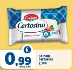 Il Punto Sigma Galbani Certosino offerta