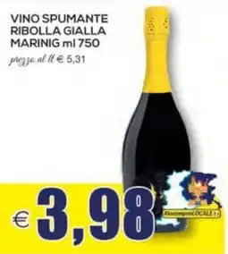 SuperOne Vino spumante ribolla gialla marinig offerta
