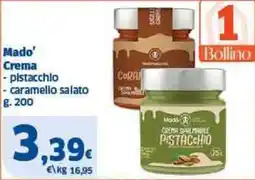Il Punto Sigma Mado' Crema pistacchio offerta