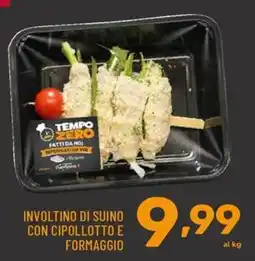 Il Centesimo Tempo Zero involtino di suino con cipollotto e formaggio offerta