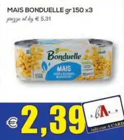 SuperOne Mais Bonduelle offerta