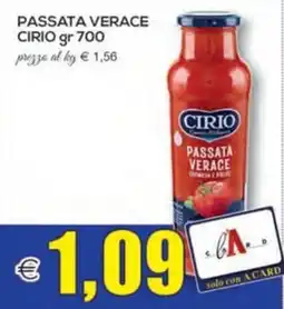 SuperOne Passata verace Cirio offerta