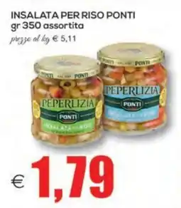 SuperOne Insalata per riso Ponti offerta