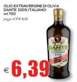 SuperOne Olio extravergine di oliva Dante offerta