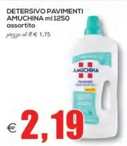 SuperOne Detersivo pavimenti amuchina offerta