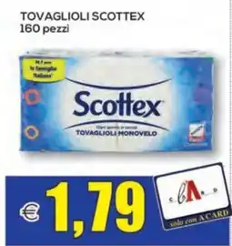 SuperOne Tovaglioli Scottex offerta