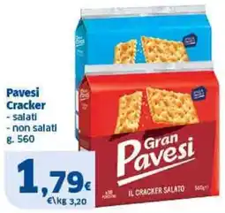 Il Punto Sigma Gran Pavesi il cracker salato offerta