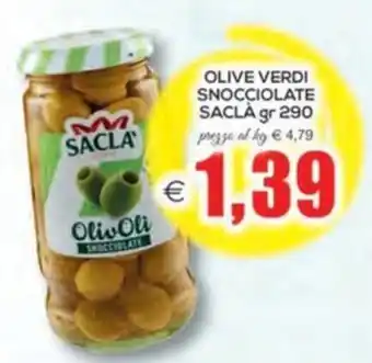 Sacla Olive verdi snocciolate