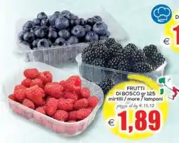 SuperOne Frutti di bosco offerta