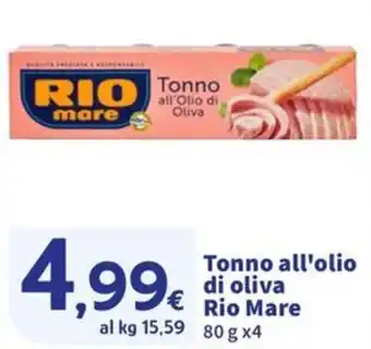 Ok Sigma Tonno all'olio di oliva Rio Mare offerta