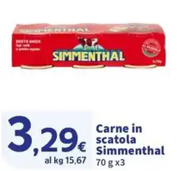 Ok Sigma Carne in scatola Simmenthal offerta