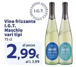 Ok Sigma Vino frizzante I.G.T. Maschio offerta