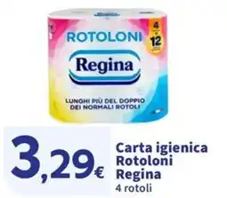Ok Sigma Carta igienica Rotoloni Regina offerta