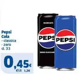 Il Punto Sigma Pepsi Cola classica zero offerta
