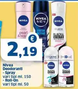 Il Punto Sigma Nivea Deodoranti offerta
