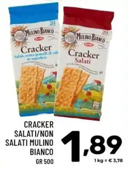 Il Centesimo Cracker Salati/Non Salati Mulino Bianco offerta