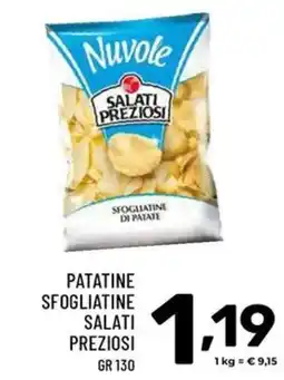 Il Centesimo Nuvole patatine sfogliatine salati preziosi offerta