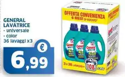 Il Punto Sigma General lavatrice universale color offerta