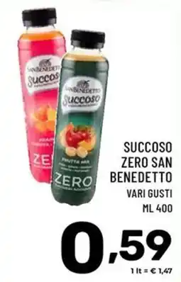 Il Centesimo Succoso zero San Benedetto offerta