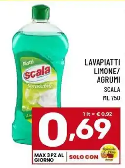 Il Centesimo Lavapiatti limone agrumi Scala offerta
