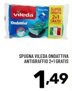 Il Centesimo Spugna Vileda ondattiva antigraffio offerta