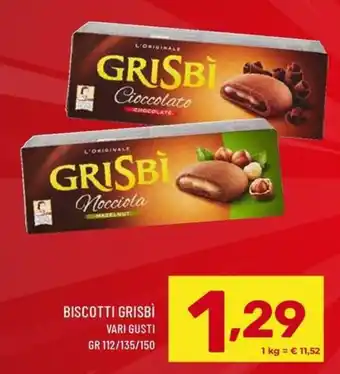 Il Centesimo Biscotti Grisbi offerta