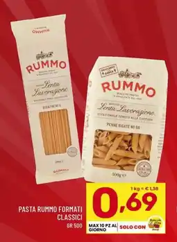 Il Centesimo Pasta Rummo formati classici offerta