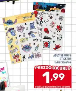 Il Centesimo Adesivi puffy stickers offerta