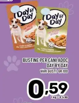 Il Centesimo Bustine per cani ADoc Day by Day offerta