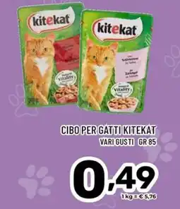 Il Centesimo Cibo per gatti kitekat offerta