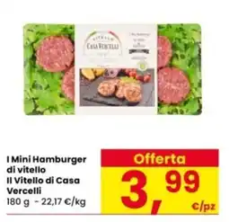 Interspar I Mini Hamburger di vitello Il Vitello di Casa Vercelli offerta