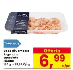 Interspar Coda di Gambero Argentino sgusciata Fiorital offerta