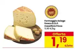 Interspar Formaggio Asiago fresco D.O.P. Caseificio Finco offerta