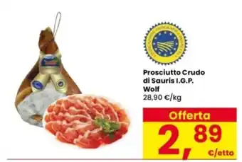 Interspar Prosciutto Crudo di Sauris I.G.P. Wolf offerta